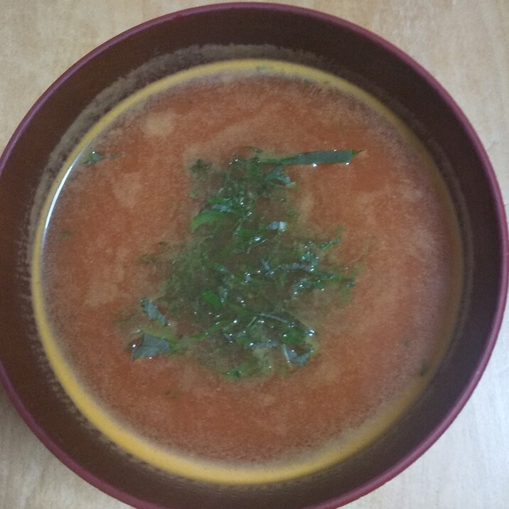 シャキッとトマトスープ